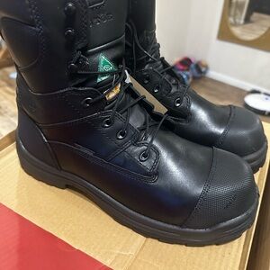 Red Wing Shoes Black Leather Men's Boots